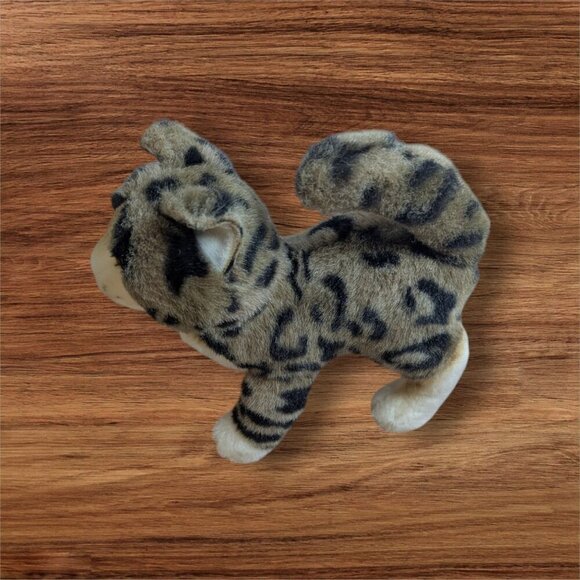 Douglas Cuddle Toy Kitty Cat Spotted Leopard Kitten Plush Realistic Kitten 9" - Picture 2 of 12